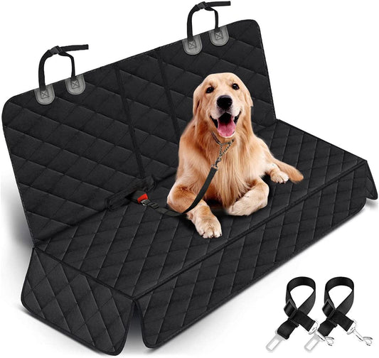 Dog Car Seat Cover, Back Seat Cover for Dogs Pet Car Seat Black